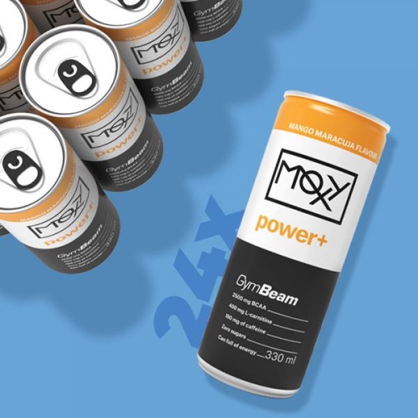 MOXY Power+ Energy Drink 330 ml - GymBeam - Image 3